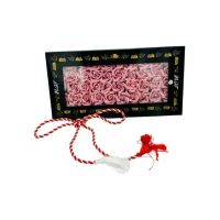 Pachet En-gros 50 Trandafiri de sapun intens parfumati, calitate superioara, 45×23.5×7cm