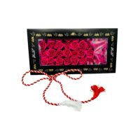 Pachet En-gros 50 Trandafiri de sapun intens parfumati, calitate superioara, 45×23.5×7cm