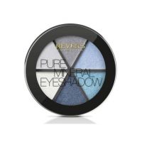 Paleta fard de pleoape 6 culori Pure Velvet Pearl, Revers, 01P, albastru Engros