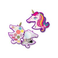 Trusa de machiaj pentru fetite, multicolora, 7.15 gr., forma Unicorn Engros