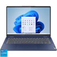 Ultrabook Lenovo 14'' IdeaPad Flex 5 14IRU8, WUXGA OLED Touch, Procesor Intel® Core™ i5-1335U (12M Cache, up to 4.60 GHz), 16GB DDR4X, 512GB SSD, Intel Iris Xe, Win 11 Home, Abyss Blue