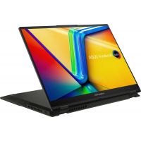 Ultrabook ASUS 16'' Vivobook S 16 Flip OLED TP3604VA, 3.2K 120Hz Touch, Procesor Intel® Core™ i9-13900H (24M Cache, up to 5.40 GHz), 16GB DDR4, 1TB SSD, Intel Iris Xe, Win 11 Pro, Midnight Black