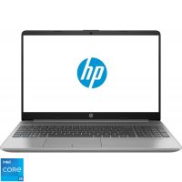 Laptop HP 15.6" 250 G9, FHD, Procesor Intel® Core™ i5-1235U (12M Cache, up to 4.40 GHz, with IPU), 16GB DDR4, 512GB SSD, Intel Iris Xe, Free DOS, Asteroid Silver