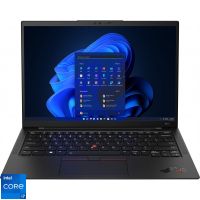 Ultrabook Lenovo 14'' ThinkPad X1 Carbon Gen 10, WQUXGA IPS, Procesor Intel® Core™ i7-1260P (18M Cache, up to 4.70 GHz), 16GB DDR5, 512GB SSD, Intel Iris Xe, Win 11 Pro, Black Weave