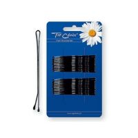 Agrafe negre mari, Top Choice, set de 20 buc Engros