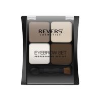Kit fard de sprancene cu 4 culori, Professional Stylist, Revers, Nr.4 Engros
