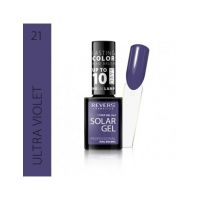 Lac de unghii Solar Gel, Revers, 12 ml, mov , nr 21, ultra violet Engros