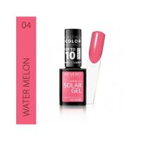 Lac de unghii Solar Gel, Revers, 12 ml, roz, nr 04, water melon Engros