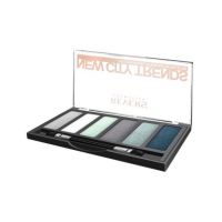 Paleta fard de pleoape cu 6 culori New City Trends, Revers, NR.4, gri Engros