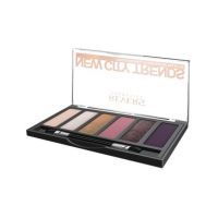 Paleta fard de pleoape cu 6 culori New City Trends, Revers, NR.7, maro Engros