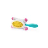 Perie de par pentru copii alba Unicorn Teddy Hair Martinelia 3013w Engros