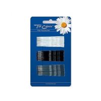 Set 30 agrafe pentru par, alb/ negru/ gri, Top Choice Engros