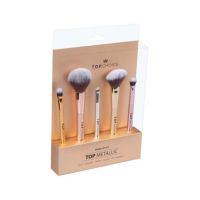 Set 5 pensule machiaj Metallic Top Choice 38303 Engros