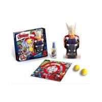 Set cadou Avengers Infinity War, Thor, cu Apa de toaleta 90ml, Figurina 2in1, Spumant de baie si Sampon 350ml, Jucarie Tintar si 2 bile Engros