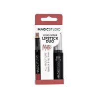 Set Perfect Lips, Ruj de buze mat si creion pentru contur asortat, Nr. 2, Light Brown, Magic Studio Engros