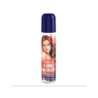 Spray colorant pentru par, fixativ, Venita, 1-Day Metallic Color, nr M2, Rosu Engros