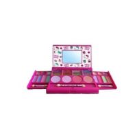 Trusa de machiaj pentru copii, 26 nuante fard de pleoape, fard de obraz si gloss de buze, Hello Kitty, 36.6 gr. Engros