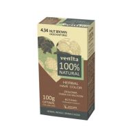 Vopsea de par bio, Nr. 4.34, Blond Aluna, 100% Natural, 100g Engros