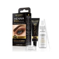 Vopsea de sprancene Henna Pro Colors, Revers, Negru, 1.0, 15ml Engros