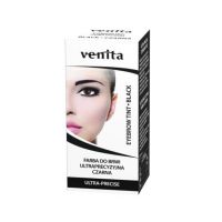 Vopsea de sprancene termo-sensibila, Ultra precizie, Venita, Negru, 15 g Engros