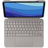 Logitech Husa protectie Combo Touch 920-010256 Sand pentru iPad Pro 11 inch (1st/2nd/3rd gen)