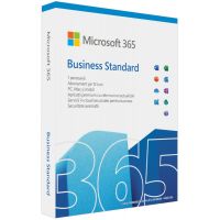 Aplicatie Microsoft 365 Business Standard 64-bit, Romana, Subscriptie 1 An, 1 Utilizator, 1 TB stocare OneDrive per utilizator, Retail