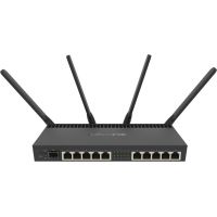 Router wireless MikroTik Gigabit 4011iGS+5HacQ2HnD Dual-Band WiFi 5