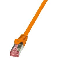 Cablu retea Logilink PrimeLine CAT6a Patch Cable S/FTP 10G 10m orange