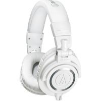 Casti Audio-Technica Over-Ear, ATH-M50x White