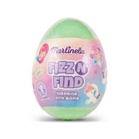 Bila de baie efervescenta cu surpriza pentru copii Martinelia, 98212, verde, 150 g Engros