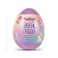 Bila de baie efervescenta cu surpriza pentru copii Martinelia, 98212, violet, 150 g Engros