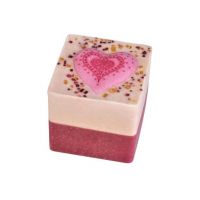 Cub de baie handmade, vegan, cu aroma de capsuni, Accentra Cream 5856308, 50g Engros