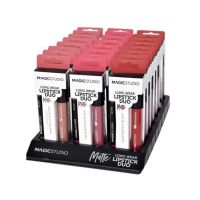 Kit 24 Seturi Perfect Lips (un ruj lichid mat si un creion contur, asortate), Magic Studio Engros