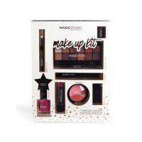 Kit cosmetic Essential, cu produse de machiaj si lac de unghii, Magic Studio Engros