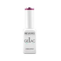 Lac de unghii Gellac 1 Step, Hybrid Effect, Non UV, Revers, 13 Mov inchis, 10 ml Engros