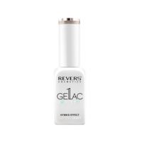 Lac de unghii Gellac 1 Step, Hybrid Effect, Non UV, Revers, 25 Crem nude, 10 ml Engros