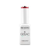 Lac de unghii Gellac 1 Step, Hybrid Effect, Non UV, Revers, 38 Rosu, 10 ml Engros