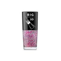 Lac de unghii Vip, 3D, Revers, sclipici roz, 12 ml, Nr 221, cyclam Engros