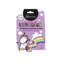 Mască pentru buze hidratantă, efect de volum, Rainbow Unicorn, Plumping Effect, IDC Institute, 90017, 10g Engros