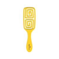 Perie de par parfumata dreptunghiulara Perfume Yellow Top Choice 64494, 23 cm Engros
