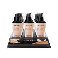 Set 12 bucati Fond de ten matifiant, Nude Skin Matte Perfect, Revers, 30 ml Engros