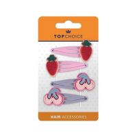 Set 4 agrafe de par pentru copii Top Choice 26706 Engros