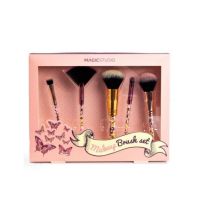 Set 5 pensule cosmetice Pin Up Pink Magic Studio 8101Z Engros