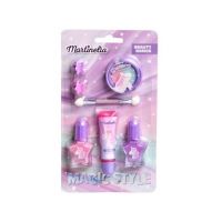Set 7 accesorii cosmetice Little Unicorn Beauty Basics Martinelia 11955 Engros
