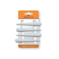 Set de 4 agrafe albe tip cioc, Top Choice 25037 Engros