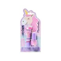 Set luciu de buze si lac unghii copii Little Unicorn Duo Martinelia 11932 Engros