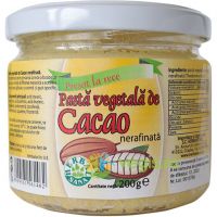 Pasta Vegetala de Cacao Nerafinata 200g