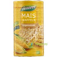 Vafe din Porumb Expandat Fara Sare, Fara Gluten Ecologice/Bio 120g