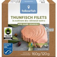 File de Ton Dungat in Ulei Bio de Masline 160g
