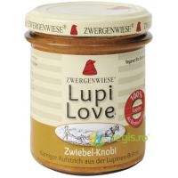 Crema Tartinabila din Lupin cu Ceapa si Usturoi fara Gluten Lupi Love Ecologica/Bio 165g